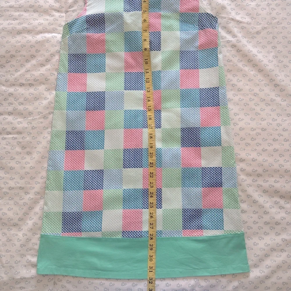 Vineyard Vines Girls/Womens Colorblock Whale Mini Dress